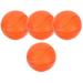 4 Pcs Dog Toy Ball Stuffed Toy Rubber Dog Toys Puppy Dog Toys Squeaky Basketball Ball Dog Play Toy Squeaky Dog Toy