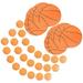 5 Pcs Basketball Party Decorations Supplies Paper Latte Theme for Birthday