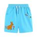 Rrunsv Boys Soccer Shorts Boy s Shorts Uniform Shorts Drawstring Stretch Pull On School Chino Shorts Sky Blue 7Y