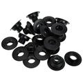 10 Pairs Table Foosball Bushings Foosball Machine Bearings Table Football Bearing Rods Foosball Table Parts 16mm