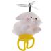 Doll Ornaments Baby Accessories Car inside The Motorcycle Decor Mountain Bike Handlebar Propeller Bicycle White Child