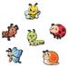 6 Pcs Fridge Magnet Decoration Creative Stickers Toy Magnets Magnetic Whiteboard for Animal Cute Office Child