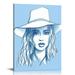 COMIO Western Cowgirl Room Decor Aesthetic Coastal Cowgirl Wall Art Blue Posters Prints Howdy Wall Art Aesthetic Surf Granddaughter Girls Beach Decorations Poster Preppy Cowboy Wall Art Prints