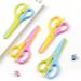 dianhelloya Colorful Mini Scissors Kids Safety Fingers Protective Paper Cutting DIY Tool Random Color