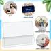 TOFOTL Acrylic Recipe Holder Clear Recipe Holder Clear Recipe Book Shelf Easy View Tablet Holder For Cooking Baking Reading Display Enrich Tiny Home