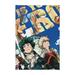 My Hero Academia Wall Art Canvas Posters Anime Poster 11.8*7.8 Inch Wall Artwork Decor For Dorm Home Bedroom Living Room Office Kitchen Farmhouse Decoration