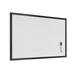 U Brands Magnetic Dry Erase Board 23 x 35 Inches Black Wood Frame (311U00-01)