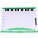 2 Pcs Double Sided Mini Whiteboards Music Symbol School Magnetic Teaching