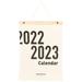 Simple Wall Calendar The Office Decor Note Taking Mounted Paper