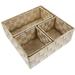 4 Pcs Cosmetic Organizer Case Woven Storage Basket Bins for Shelves Makeup Brush Boxes Office Desk Organizers Car Iron Nylon