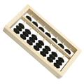 Small Abacus Wood Ornament Wooden Kids Playsets Home Decor Mini Decoration Calculating Tool Child Student