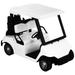 Golf Cart Model Desk Alloy Toy Decoration Decorations Pull Back Party Supplies Themed