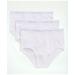 Brooks Brothers Men's Supima Cotton Briefs-3 Pack | White | Size 2XL