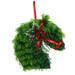 Huarll Wreath Christmas Winter Wreath Farmhouse Double Horse Head Christmas Wreath Christmas Decoration