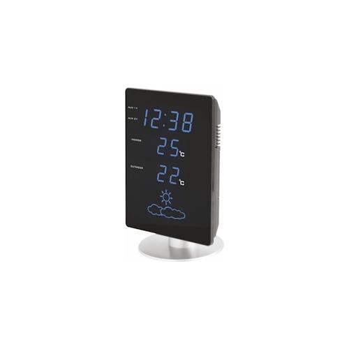 technoline WS 6820 Wetterstation mit blauer LED-Anzeige