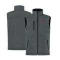 Men's Cutter & Buck Steel Jacksonville Jumbo Shrimp Clique Equinox Insulated Softshell Vest