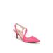 Wide Width Women's Santorini Pump by LifeStride in Pink Faux Leather (Size 8 W)