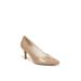 Wide Width Women's Sevyn Pumps by LifeStride in Nude Faux Leather (Size 11 W)