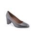 Wide Width Women's Betsy Pump by Aerosoles in Metal Leather (Size 9 1/2 W)