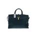 Yves Saint Laurent Leather Shoulder Bag: Teal Solid Bags