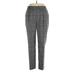 Anne Klein Casual Pants - High Rise: Gray Bottoms - Women's Size 14