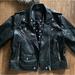 Free People Jackets & Coats | Free People Jacket Leather Real Leather Jacket | Color: Black | Size: M