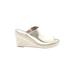 Charles by Charles David Wedges: Ivory Shoes - Women's Size 8 1/2