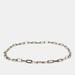 Gucci Accessories | Gucci Silver Metal Chain Link Slim Belt | Color: Silver | Size: Os