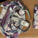 Coach Bags | Coach Y2k Soho Scarf Print Hobo & Matching Wallet | Color: Purple/Silver | Size: Os