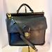 Coach Bags | Coach 9927 Vintage Willis Black Leather Crossbody Satchel | Color: Black | Size: Os