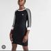 Adidas Dresses | Adidas Three Striped Dress Black | Color: Black/White | Size: L