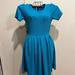 Lularoe Dresses | Lula Roe Dress | Color: Blue | Size: M