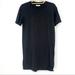 Madewell Dresses | Madewell Black Cotton Tee Shirt Dress Size Xxs | Color: Black | Size: Xxs