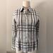 Burberry Tops | Burberry Blue Long Sleeved Button Down Shirt | Color: Blue/White | Size: S