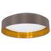 31625A-Eglo Lighting-Maserlo - 15.88 Inch 18W 1 LED Flush Mount-Satin Nickel/Gold Finish