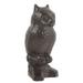 Bird Yard Art Decor Outdoor Wall Decorations for House Cast Iron Owl Ornament Decorate Statue Holi Home