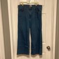 J. Crew Jeans | J. Crew Rayner Wide Leg Cropped Jeans | Color: Blue | Size: 32