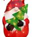 Santa Holiday Garden Gnome With Tree - Pre-Lit (32 Inches Tall) Christmas (2022)