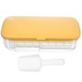 Silicone Ice Tray Cube Mold Creative Storage Box Household Making with Lid for Freezer Maker Machine Trays Bin