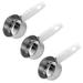 3 Pcs Tomato Paste Butter Stainless Steel Measure Spoons Condiment Containers Ketchup