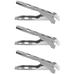 3 Pieces Multifunctional Pot Clip Camping Accessories Grilling Stainless Steel Lifter Barbecue BBQ Tongs