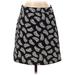 H&M Casual A-Line Skirt Knee Length: Black Bottoms - Women's Size Small