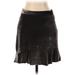 Madewell Casual Skirt: Black Solid Bottoms - Women's Size 0