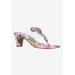 Women's Varanese Sandal by J. Renee in Clear Pink Green (Size 6 1/2 M)