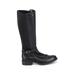 AQUATALIA Boots: Black Solid Shoes - Women's Size 7 - Round Toe