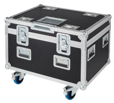 Roadinger Flightcase 4x TMH-X4 wheels
