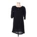 Mossimo Casual Dress - Shift: Black Dresses - Women's Size Small