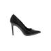 Just Fab Heels: Pumps Stiletto Cocktail Party Black Print Shoes - Women's Size 12 - Pointed Toe