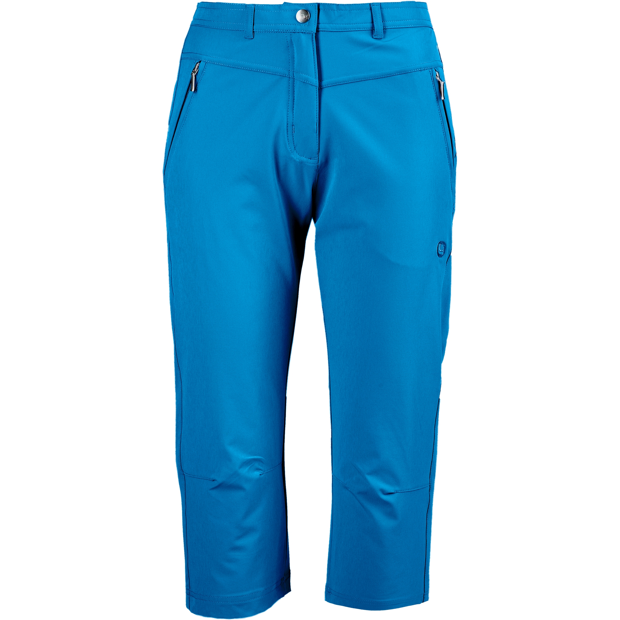 3/4-Hose DEPROC ACTIVE "KENORA PIRATE WOMEN", Damen, Gr. 34 (XS), Normalgrößen, blau, 97% Polyester; 3% Elasthan, Hosen, auch in Großen Größen erhältlich