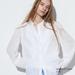 Women's Cotton Embroidery Long Sleeve Blouse | White | Small | UNIQLO US